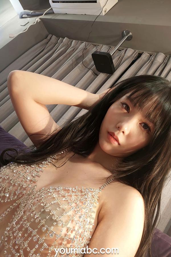 陈若依 抖娘利世  YouMi尤蜜-2021.06.01-抖娘利世-《闪光少女》-奢华水钻造型、私房诱惑、唯美写真第6张图片