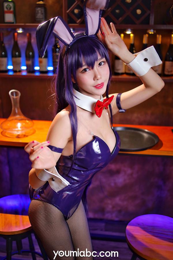 陈若依 抖娘利世  YouMi尤蜜-2020.12.04-抖娘利世-《学姐是兔女郎》第15张图片