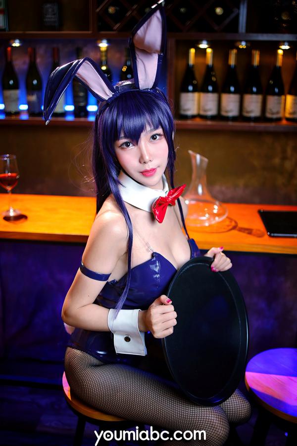 陈若依 抖娘利世  YouMi尤蜜-2020.12.04-抖娘利世-《学姐是兔女郎》第27张图片