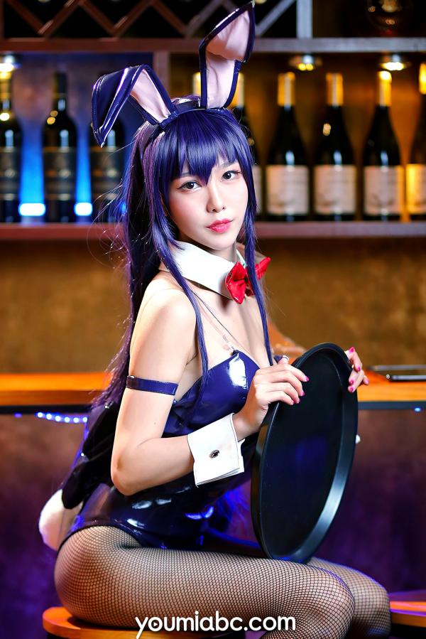 陈若依 抖娘利世  YouMi尤蜜-2020.12.04-抖娘利世-《学姐是兔女郎》第28张图片