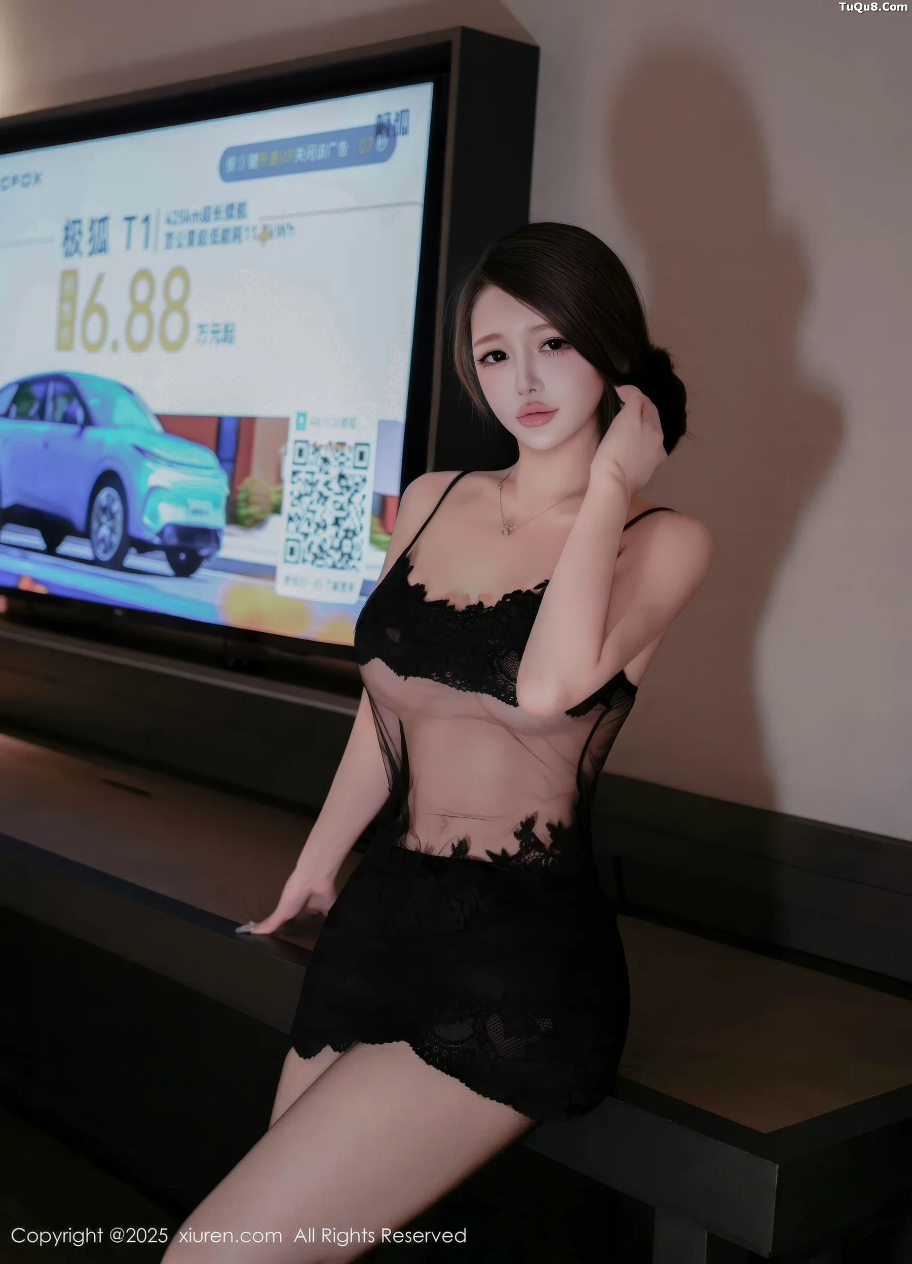 甜妮  [XiuRen]高清写真图 2025.10.30 No.10929 甜妮 情趣内衣第2张图片