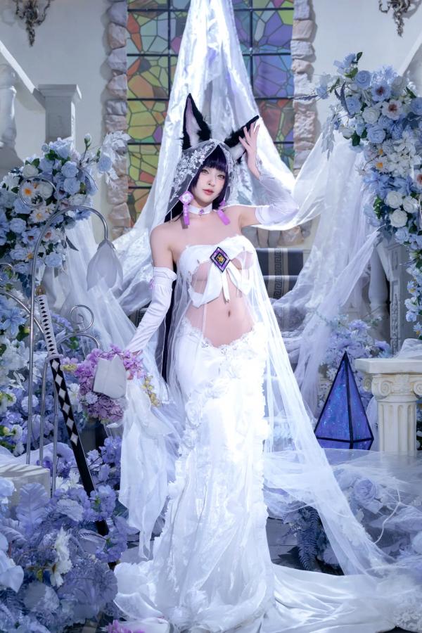 清水由乃   清水由乃 - 碧蓝航线 武藏 紫藤花 [51P]第1张图片