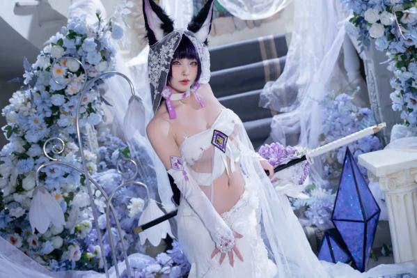 清水由乃   清水由乃 - 碧蓝航线 武藏 紫藤花 [51P]第6张图片