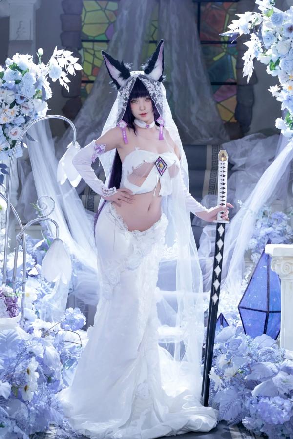 清水由乃   清水由乃 - 碧蓝航线 武藏 紫藤花 [51P]第9张图片