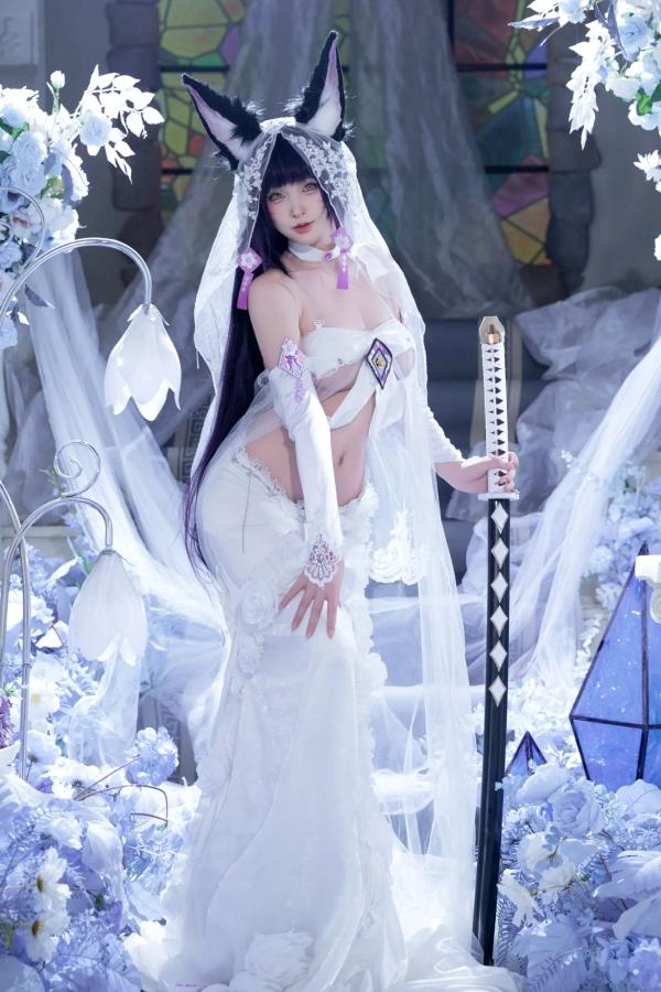清水由乃   清水由乃 - 碧蓝航线 武藏 紫藤花 [51P]第10张图片