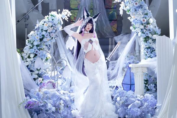 清水由乃   清水由乃 - 碧蓝航线 武藏 紫藤花 [51P]第11张图片