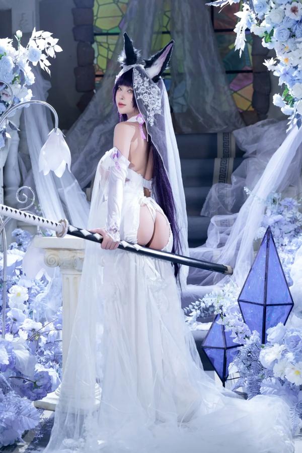 清水由乃   清水由乃 - 碧蓝航线 武藏 紫藤花 [51P]第13张图片