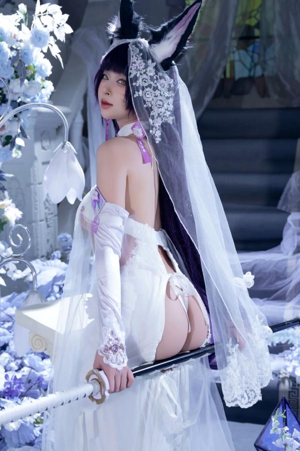 清水由乃   清水由乃 - 碧蓝航线 武藏 紫藤花 [51P]第15张图片