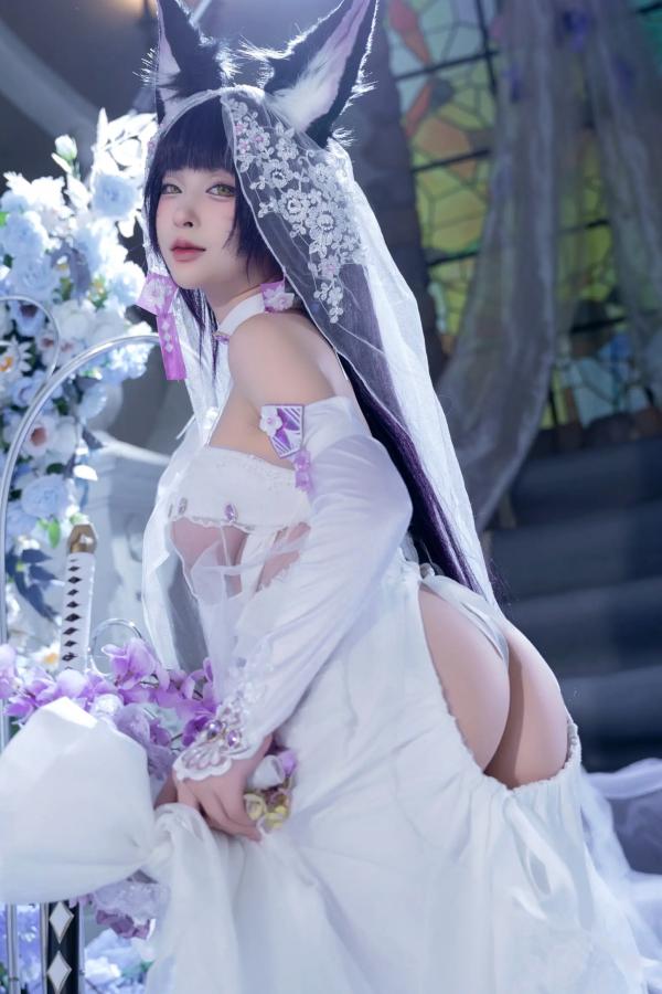 清水由乃   清水由乃 - 碧蓝航线 武藏 紫藤花 [51P]第17张图片