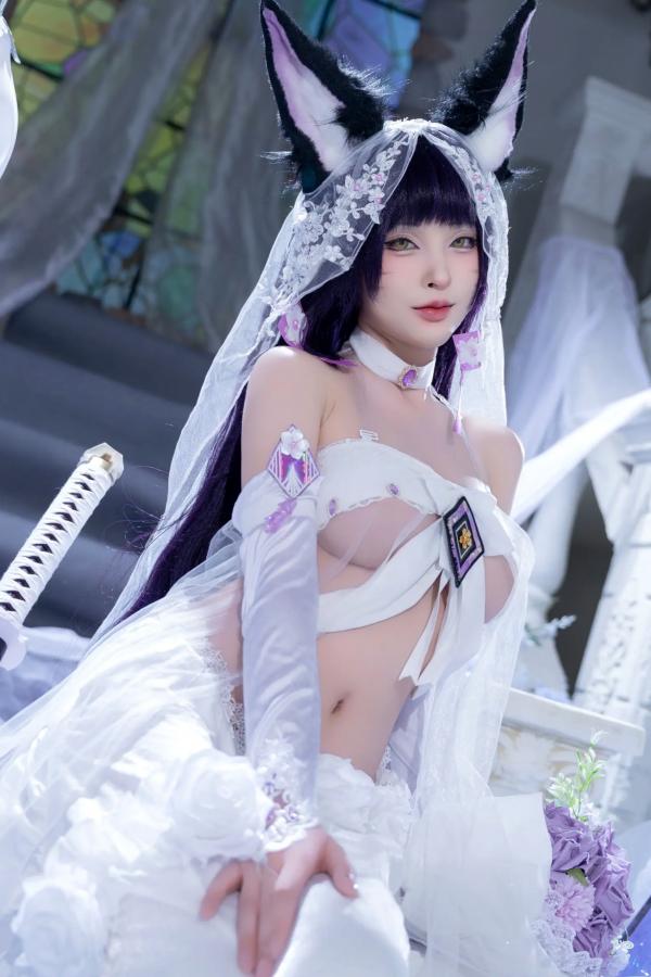 清水由乃   清水由乃 - 碧蓝航线 武藏 紫藤花 [51P]第26张图片