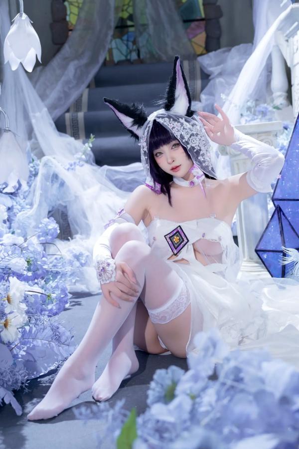 清水由乃   清水由乃 - 碧蓝航线 武藏 紫藤花 [51P]第33张图片