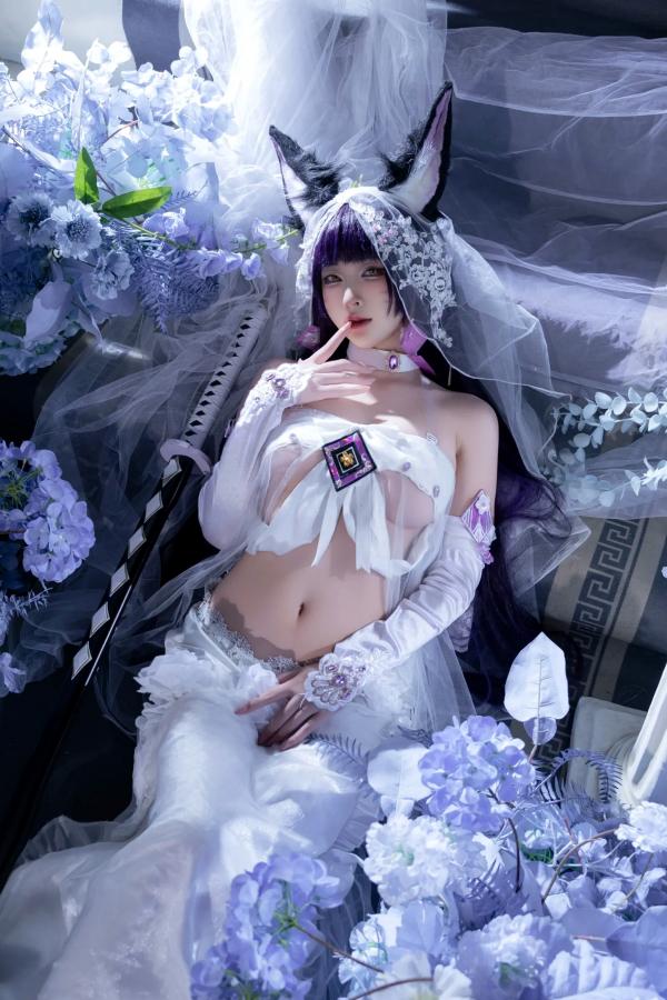 清水由乃   清水由乃 - 碧蓝航线 武藏 紫藤花 [51P]第36张图片