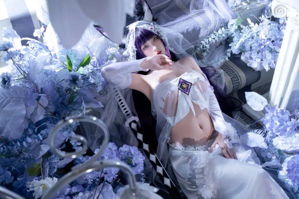 清水由乃   清水由乃 - 碧蓝航线 武藏 紫藤花 [51P]第37张图片