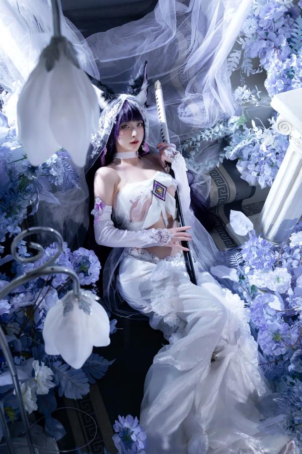 清水由乃   清水由乃 - 碧蓝航线 武藏 紫藤花 [51P]第39张图片