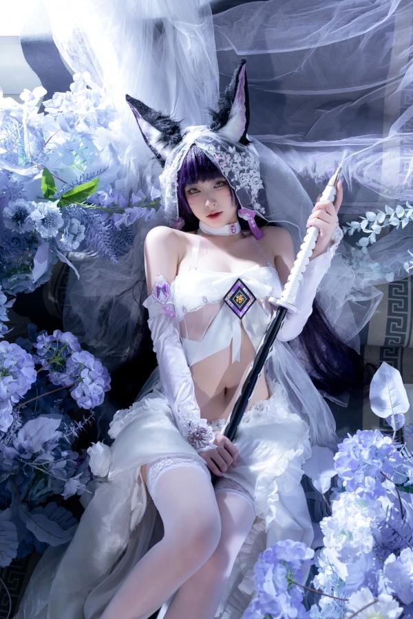 清水由乃   清水由乃 - 碧蓝航线 武藏 紫藤花 [51P]第41张图片