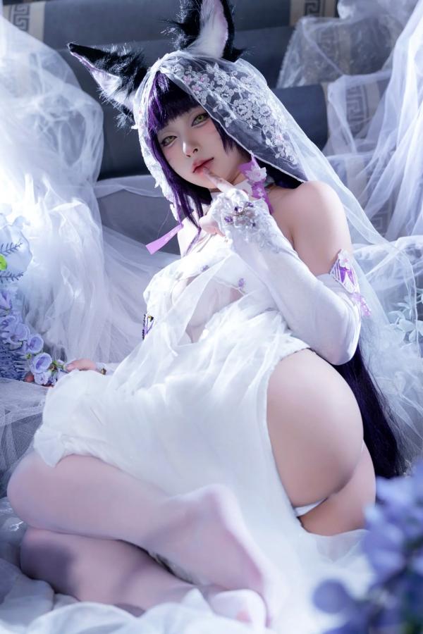 清水由乃   清水由乃 - 碧蓝航线 武藏 紫藤花 [51P]第48张图片