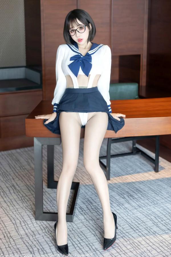 波巧酱   小蛮妖 波巧酱 职场制服诱惑 私房黑丝美腿写真 [97P]第9张图片