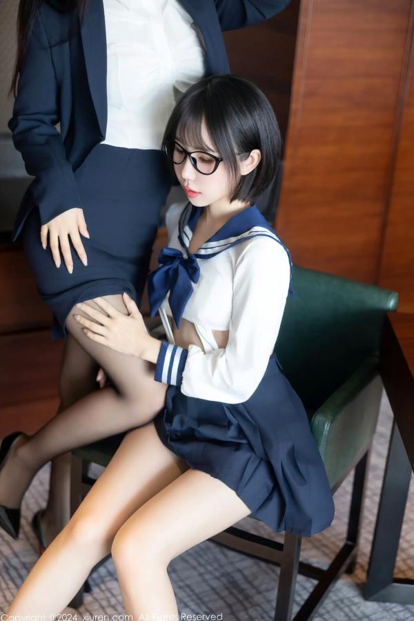 波巧酱   小蛮妖 波巧酱 职场制服诱惑 私房黑丝美腿写真 [97P]第15张图片