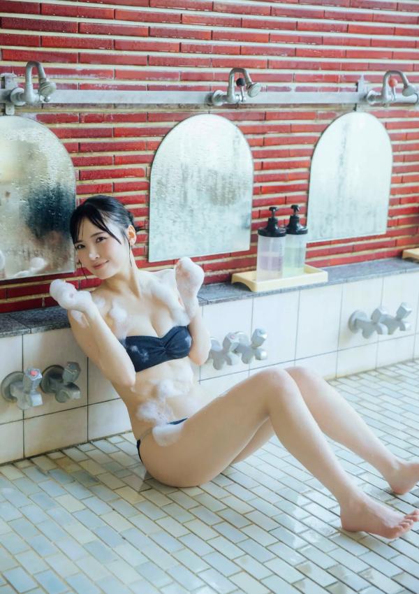 由良梦来 由良ゆら  由良ゆら - 与你共赴温泉治愈之旅，精选私房写真，完美展现比基尼诱惑与迷人身材第46张图片