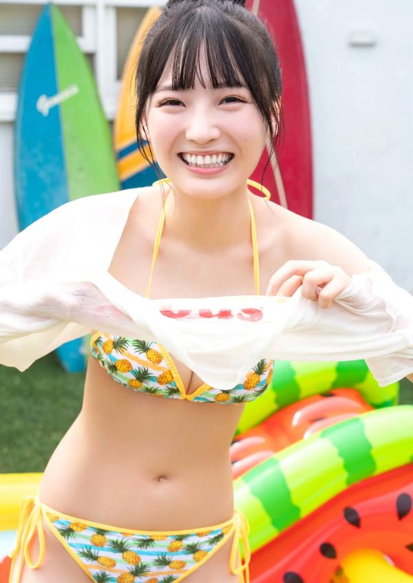 由良梦来 由良ゆら  由良ゆら写真集《“Azatoi”Summer Girl》：夏日泳装比基尼与清纯体操服造型，尽显俏皮可爱与健康性感，元气满满的夏日甜心写真第7张图片