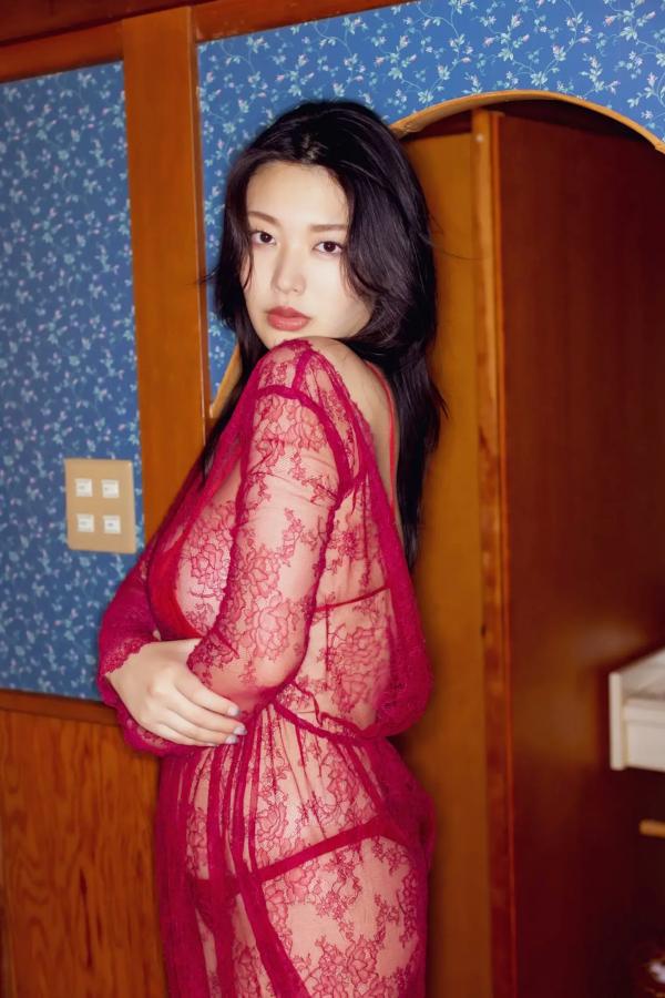 風吹ケイ 風吹惠 風吹ケイ - 女神の休息 vol.2 [77P] 红色蕾丝内衣温泉湿身极品身材性感写真第23张图片