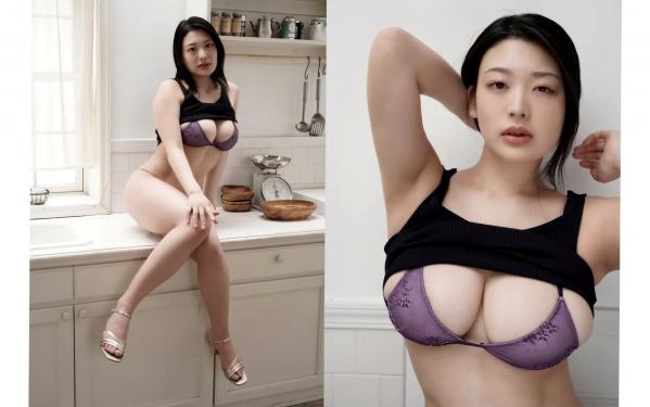 風吹ケイ 風吹惠  風吹ケイ - Exciting Girls 数字写真集 vol.1：童颜巨乳美模精美室内性感写真，极致诱惑私房诱人时刻第22张图片