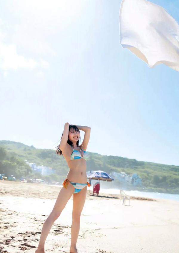 宇咲 柊宇咲  《宇咲 - USA USA》日系性感沙滩比基尼与私房兔女郎写真第8张图片