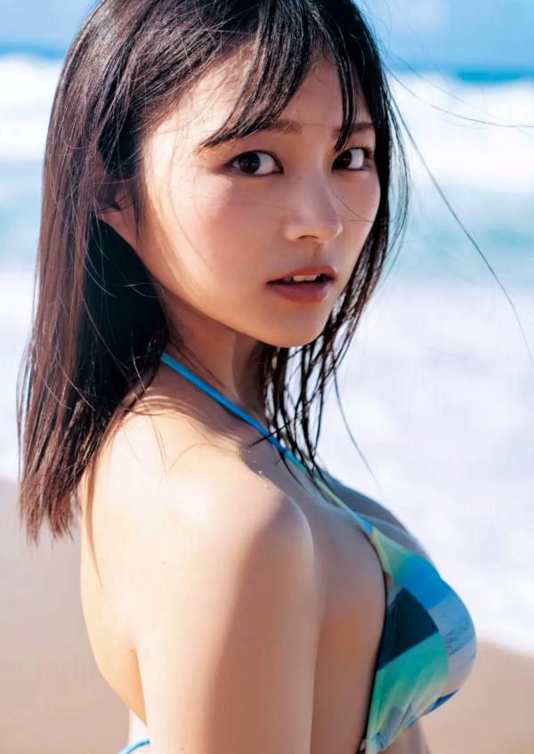 宇咲 柊宇咲  《宇咲 - USA USA》日系性感沙滩比基尼与私房兔女郎写真第9张图片