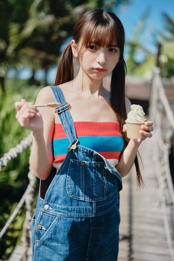 一ノ瀬瑠菜 一之濑瑠菜 一ノ瀬瑠菜 - 新しい風。日系清新比基尼美腿户外写真集 [101P]第12张图片