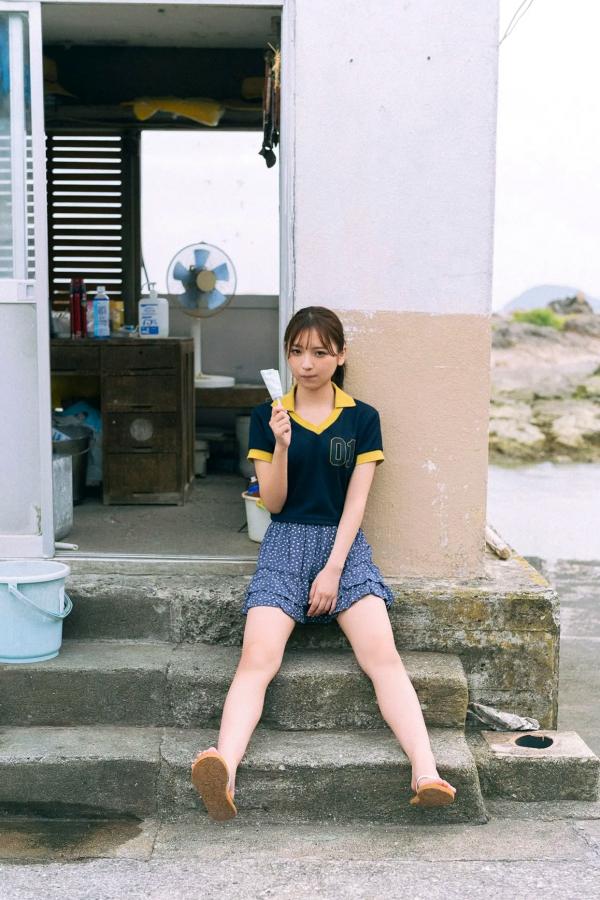 一ノ瀬瑠菜 一之濑瑠菜 《一ノ瀬瑠菜 - あの夏を忘れない》日本清纯女神海边比基尼户外写真第21张图片