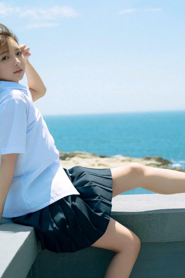 一ノ瀬瑠菜 一之濑瑠菜 《一ノ瀬瑠菜 - あの夏を忘れない》日本清纯女神海边比基尼户外写真第43张图片