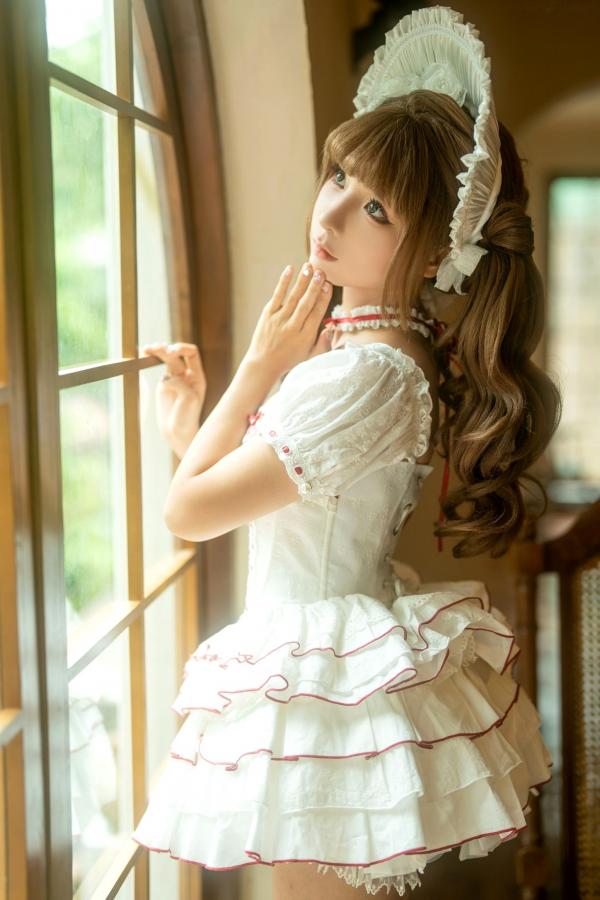 蠢沫沫  蠢沫沫 - 居家蕾丝内衣私房照 甜美治愈系写真第33张图片