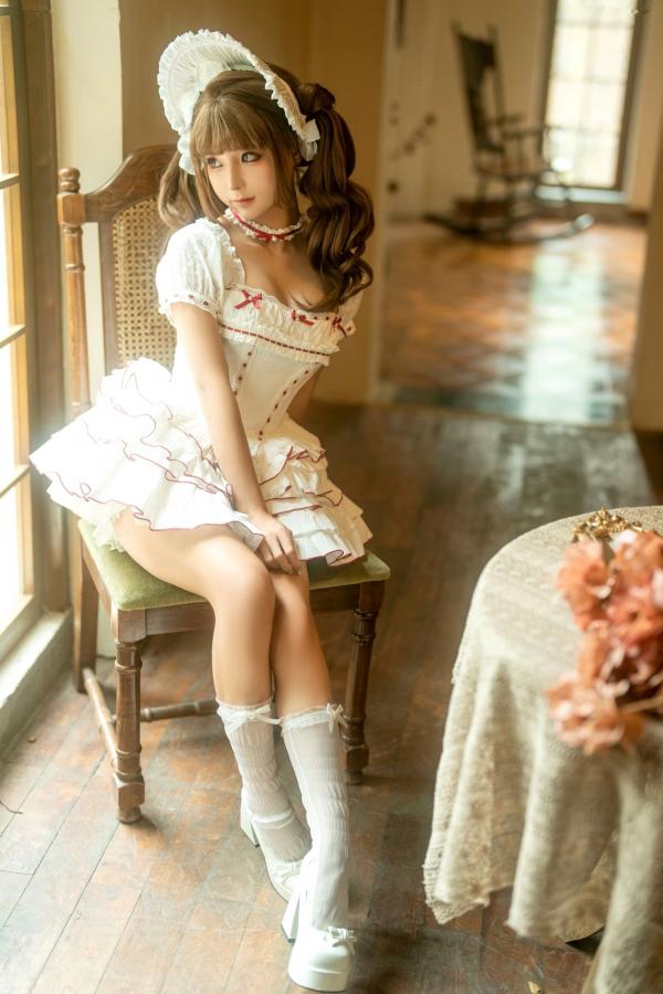 蠢沫沫  蠢沫沫 - 居家蕾丝内衣私房照 甜美治愈系写真第36张图片