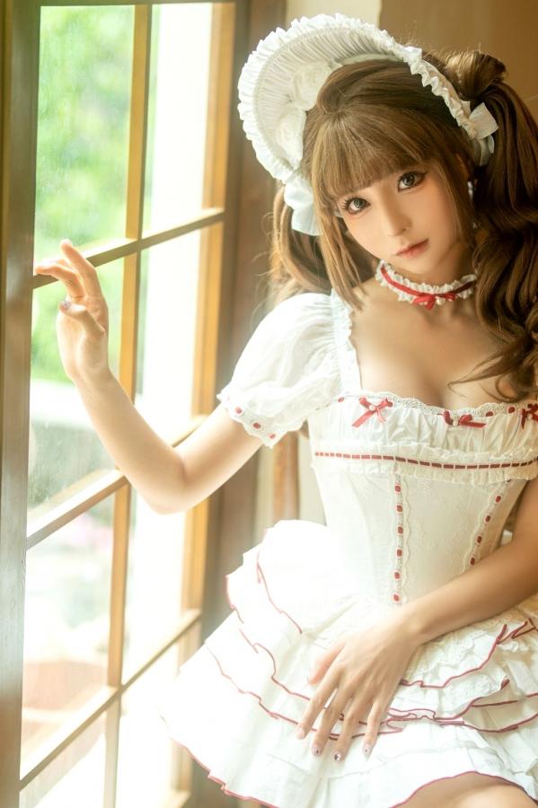 蠢沫沫  蠢沫沫 - 居家蕾丝内衣私房照 甜美治愈系写真第37张图片