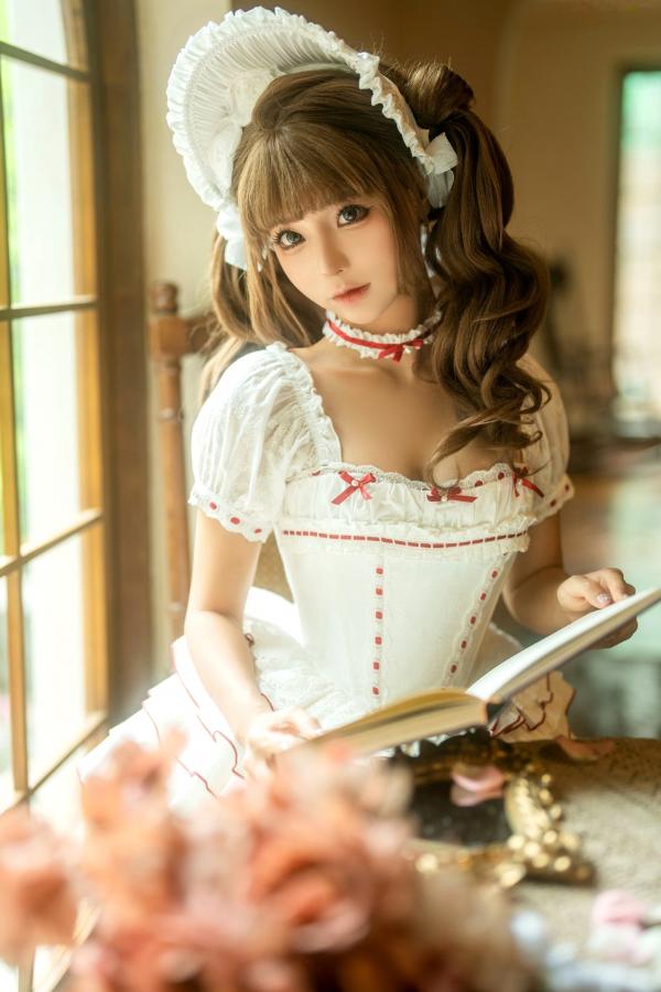蠢沫沫  蠢沫沫 - 居家蕾丝内衣私房照 甜美治愈系写真第41张图片