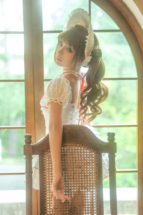 蠢沫沫  蠢沫沫 - 居家蕾丝内衣私房照 甜美治愈系写真第48张图片