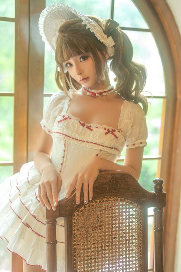 蠢沫沫  蠢沫沫 - 居家蕾丝内衣私房照 甜美治愈系写真第49张图片