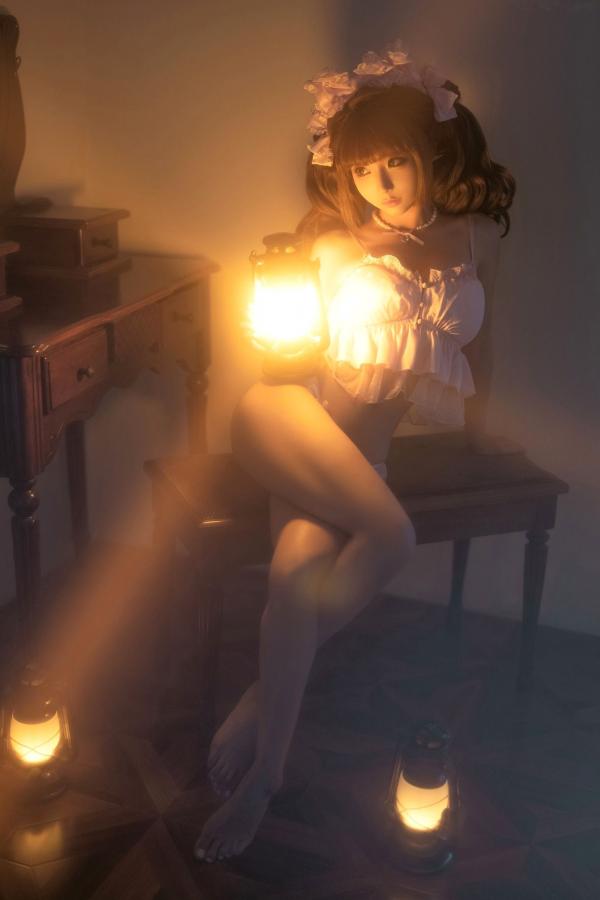 蠢沫沫  蠢沫沫 - 居家蕾丝内衣私房照 甜美治愈系写真第54张图片
