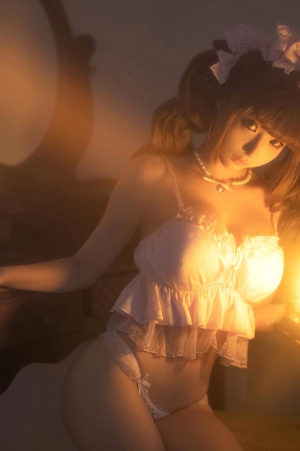 蠢沫沫  蠢沫沫 - 居家蕾丝内衣私房照 甜美治愈系写真第57张图片