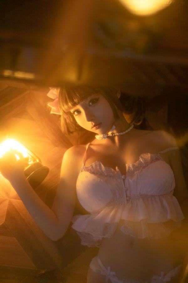 蠢沫沫  蠢沫沫 - 居家蕾丝内衣私房照 甜美治愈系写真第78张图片