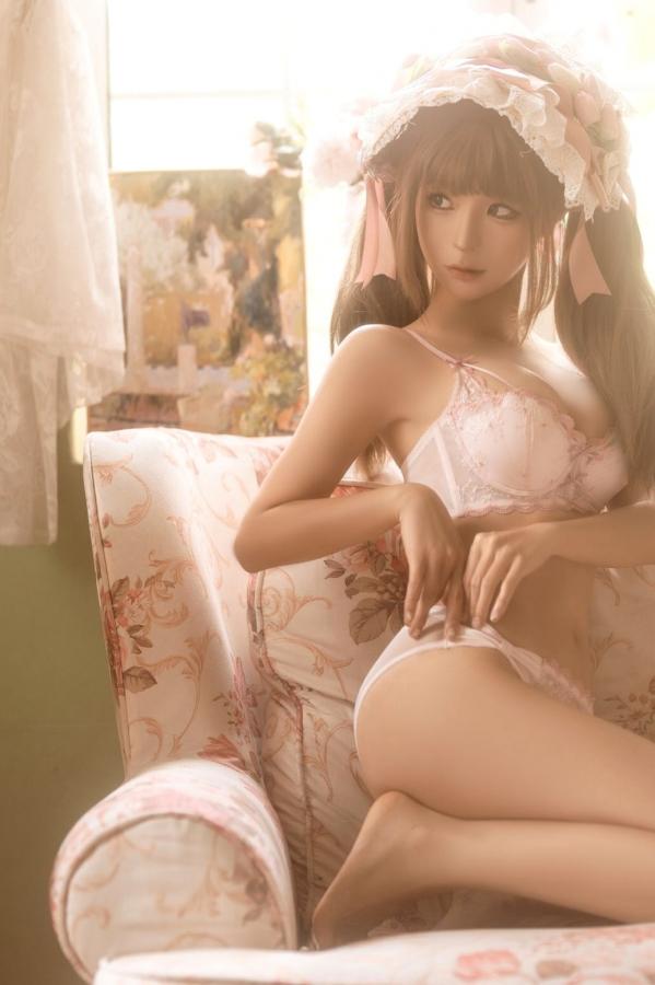 蠢沫沫  蠢沫沫 - 居家蕾丝内衣私房照 甜美治愈系写真第120张图片