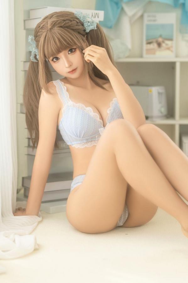 蠢沫沫  蠢沫沫 - 居家蕾丝内衣私房照 甜美治愈系写真第207张图片