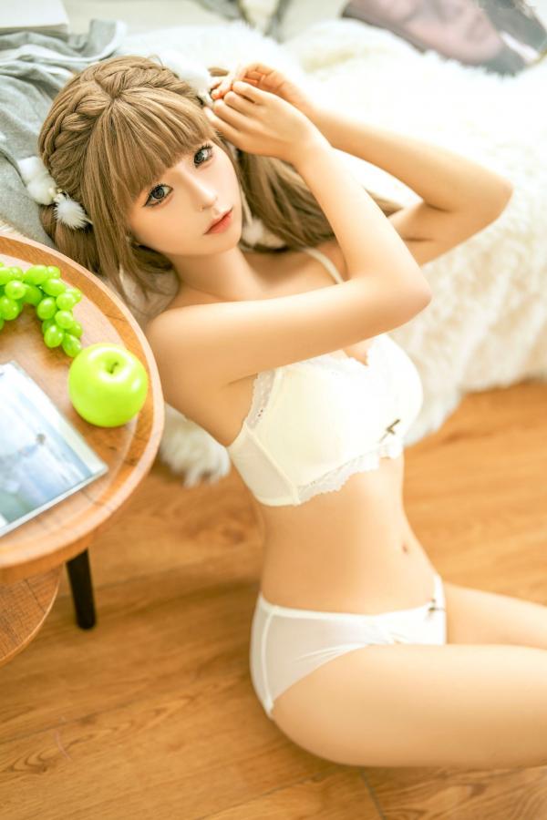 蠢沫沫  蠢沫沫 - 居家蕾丝内衣私房照 甜美治愈系写真第269张图片