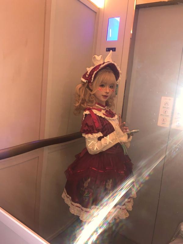 蠢沫沫   蠢沫沫-橱窗娃娃 cosplay艺术私房，精致洋娃娃造型，大胆红白束缚诱惑，演绎梦幻视觉盛宴第122张图片