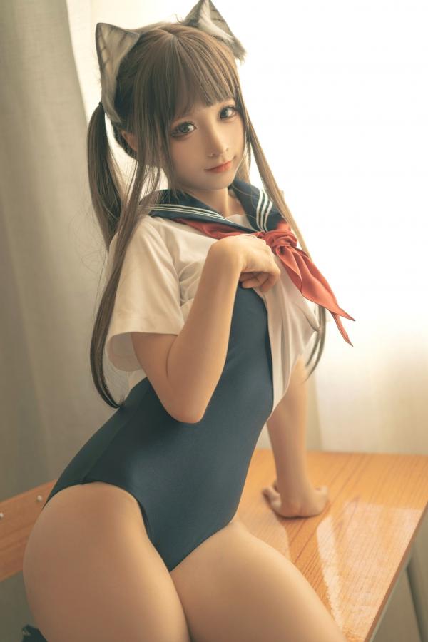 蠢沫沫   蠢沫沫-校园萌系猫女郎School Kitty写真，极致诱惑角色扮演，大尺度私房美图第14张图片