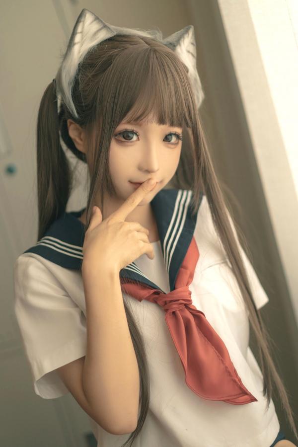 蠢沫沫   蠢沫沫-校园萌系猫女郎School Kitty写真，极致诱惑角色扮演，大尺度私房美图第18张图片