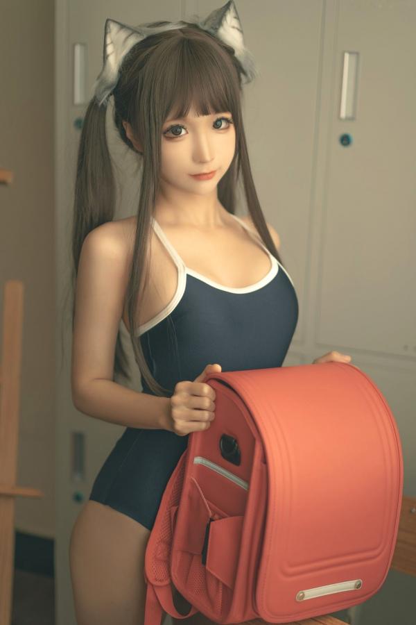 蠢沫沫   蠢沫沫-校园萌系猫女郎School Kitty写真，极致诱惑角色扮演，大尺度私房美图第34张图片