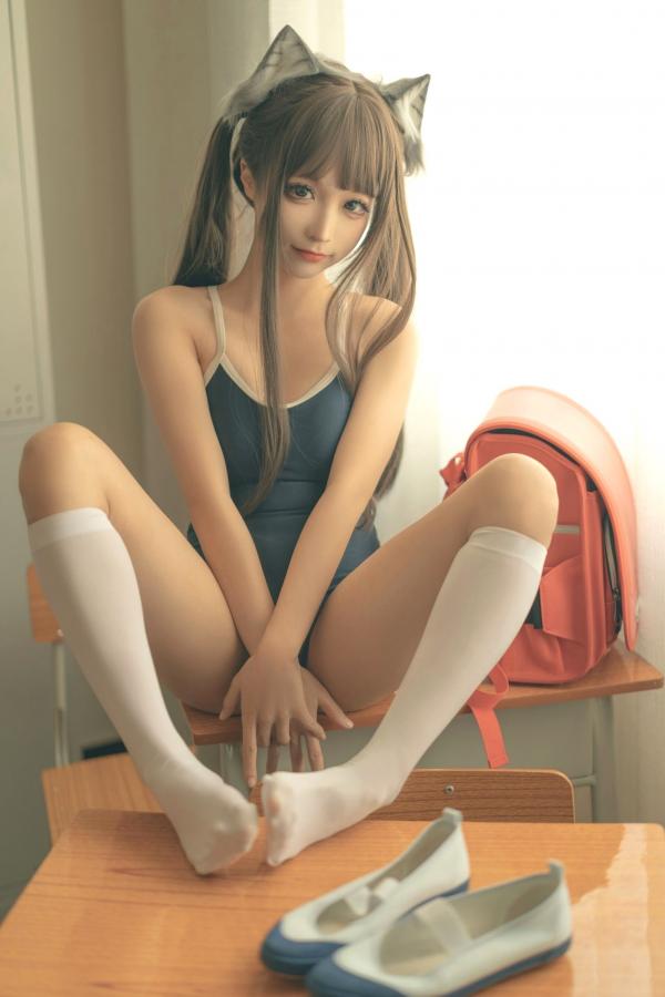 蠢沫沫   蠢沫沫-校园萌系猫女郎School Kitty写真，极致诱惑角色扮演，大尺度私房美图第39张图片