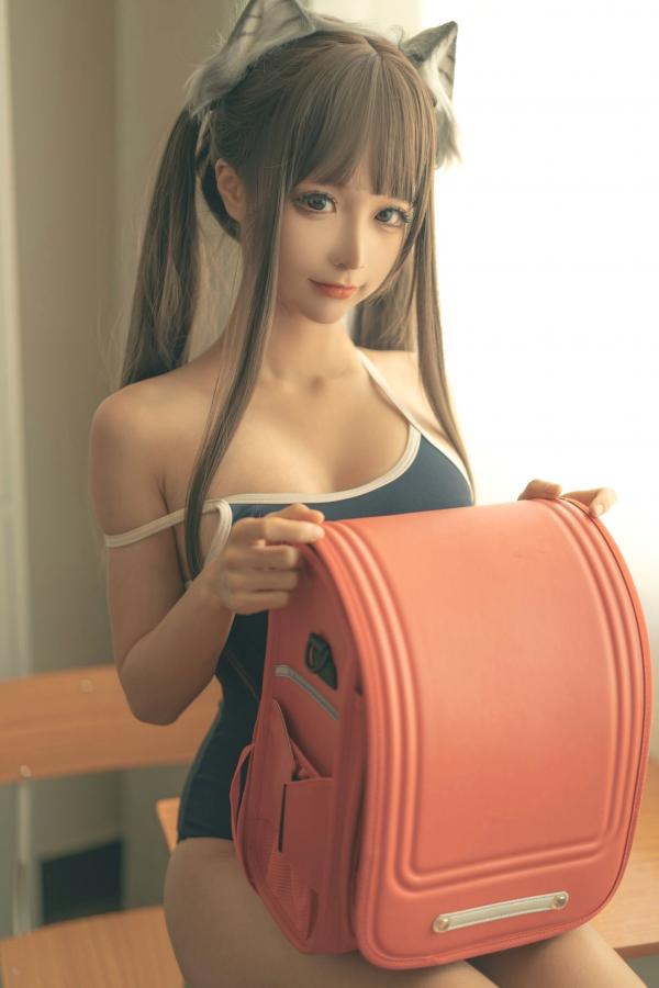 蠢沫沫   蠢沫沫-校园萌系猫女郎School Kitty写真，极致诱惑角色扮演，大尺度私房美图第40张图片