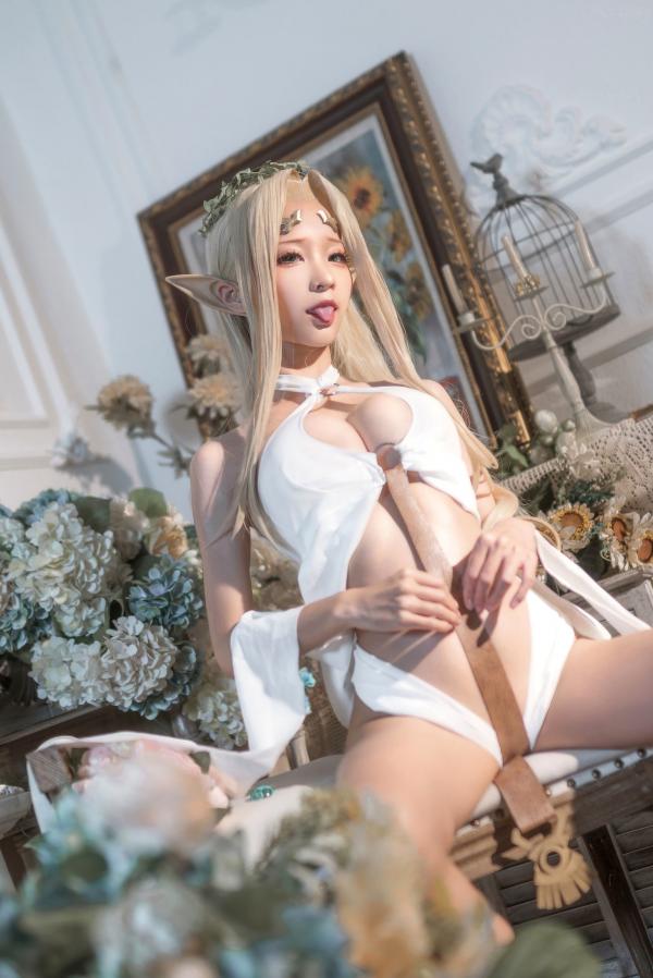 蠢沫沫   蠢沫沫-119-白精灵3套第20张图片
